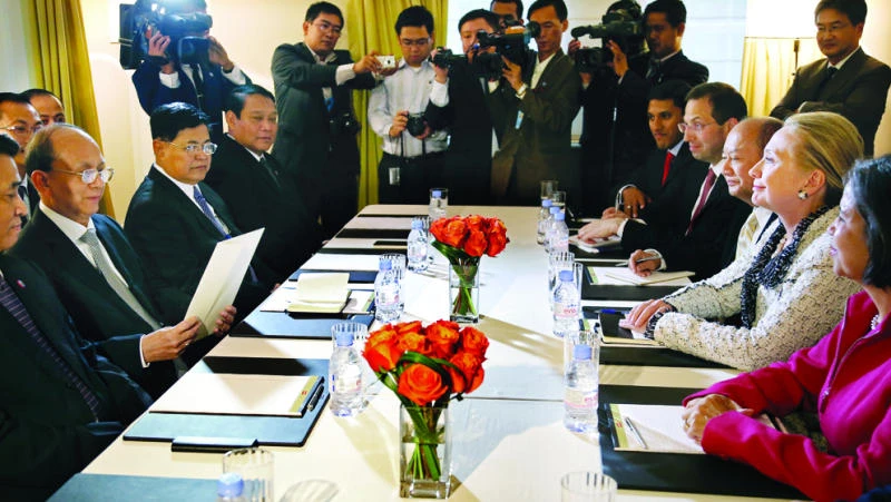 Myanmar praises US decision to ease ban on imports