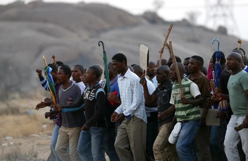 South Africa’s mining crisis may lead to more unrest