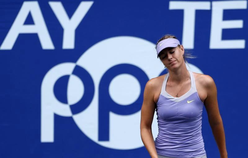 Sharapova ousted at Pan Pacific Open, Azarenka withdraws