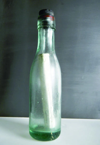 World record as message in bottle found after 98 years