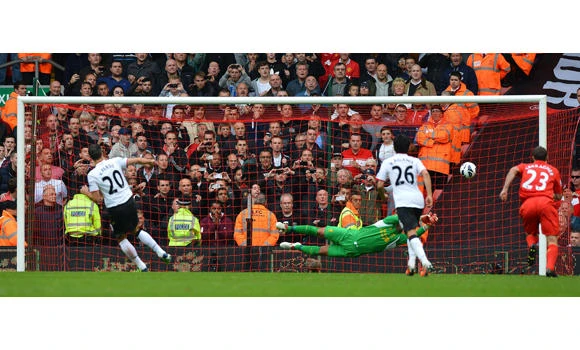 United downs Liverpool at emotional Anfield