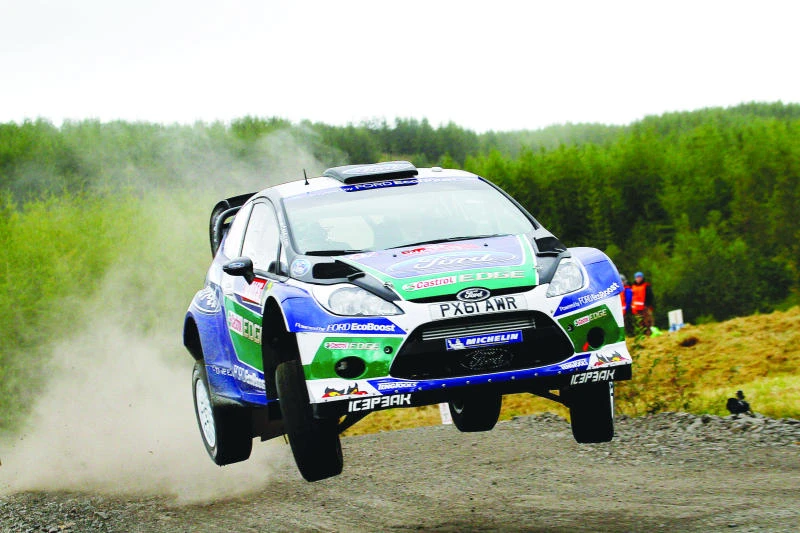 Latvala takes early lead in Wales Rally GB