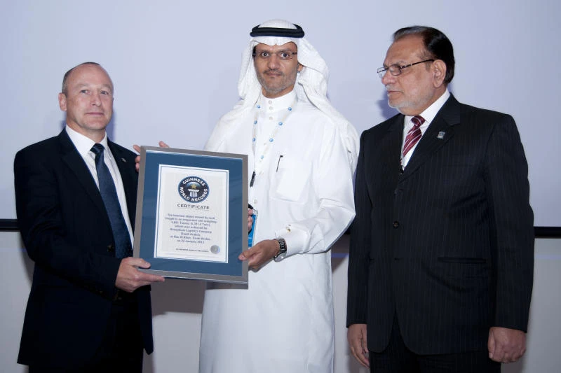 Al-Majdouie etches name into Guinness