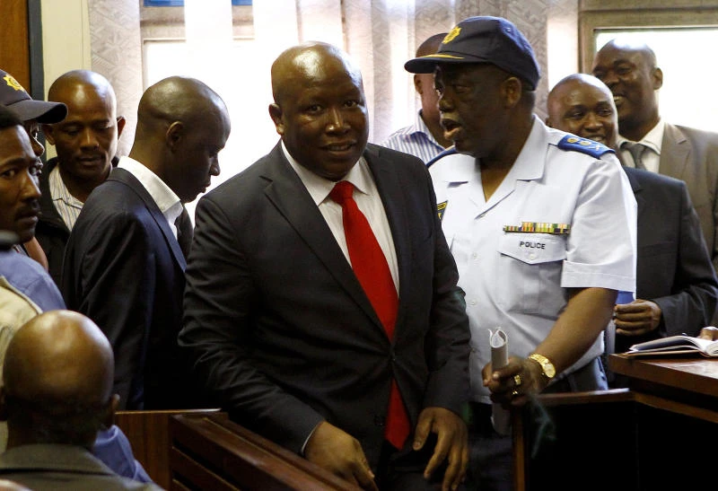 Malema charged with money laundering