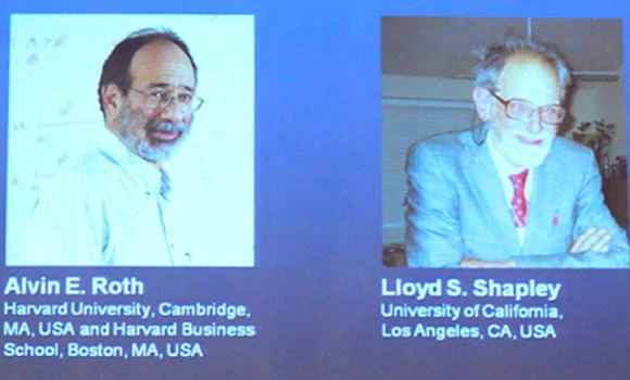 Americans Roth and Shapley win Nobel for economics