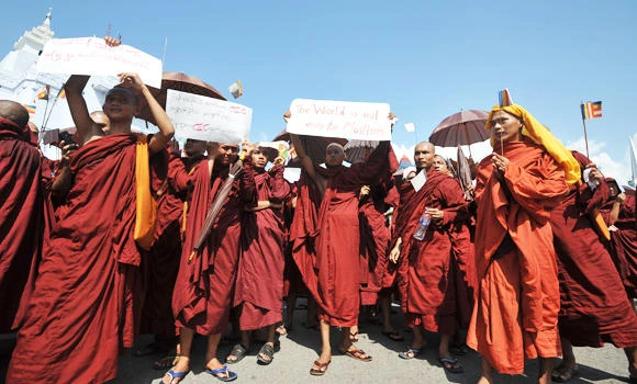 Myanmar blocks world Islamic body office after rallies