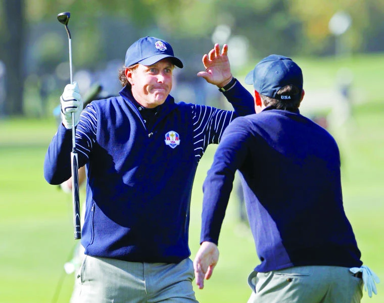 US in sight of Ryder Cup triumph