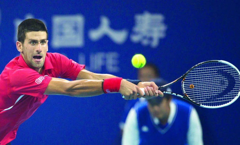 Djokovic, Tsonga gain at China Open