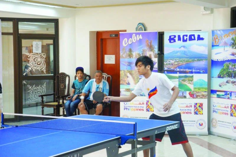 PHL Embassy hosts ASEAN Table Tennis Tournament in Riyadh
