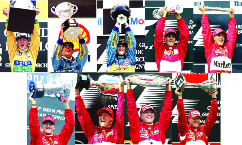 Legend Schumacher bows out