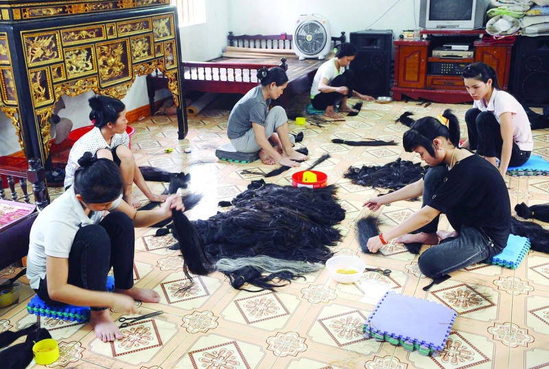 Tresses to treasure for Vietnamese hair trader