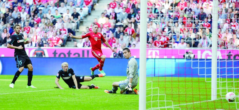 Ribery brace gets Bayern back to winning ways