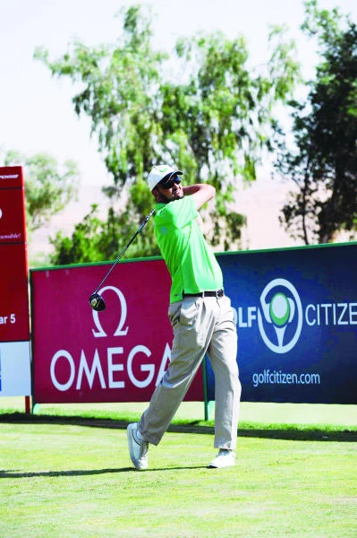 Shafiq, Harrold, Stewart share lead in AMEX Dirab Golf Championship