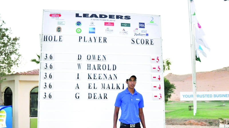 Owen ties Harrold for lead in AMEX Dirab tourney