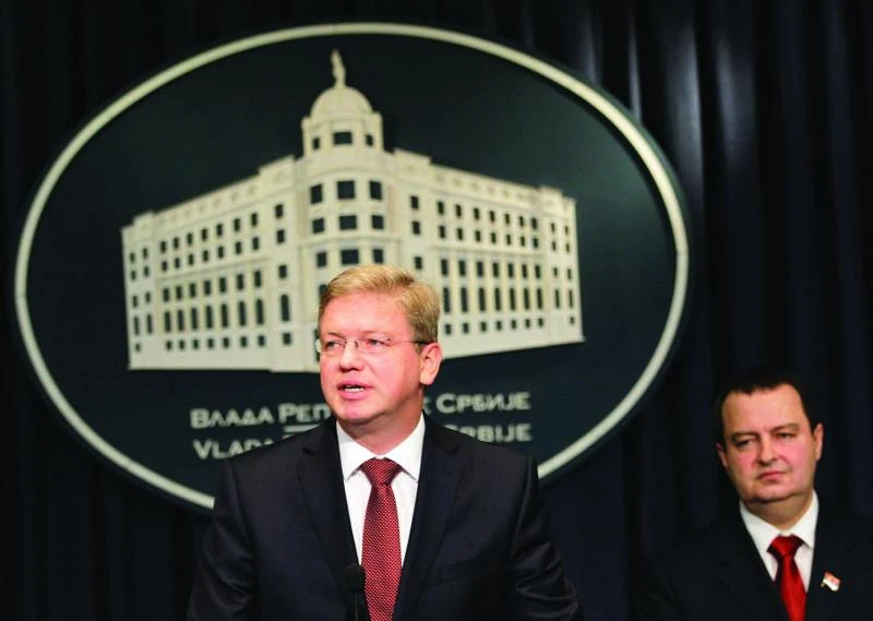 EU rules out Kosovo split