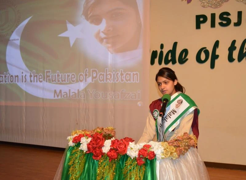 PISJ-ES students pay tribute to Malala Yousufzai