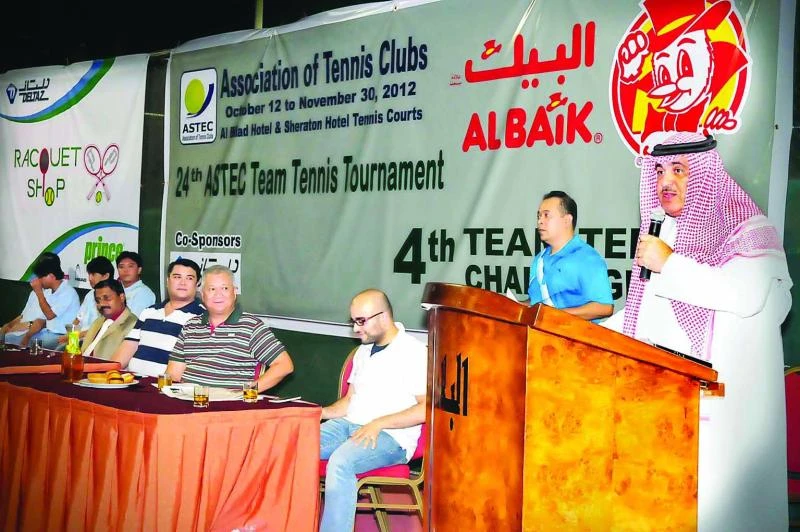 ALBAIK Team Tennis Challenge 2012 starts with a bang