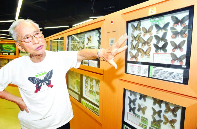 Taiwan butterfly pioneer Wei-shou laments threat to species