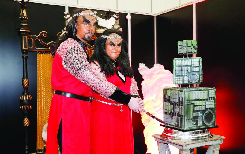 Star Trek fans marry in UK’s first ‘Klingon wedding’