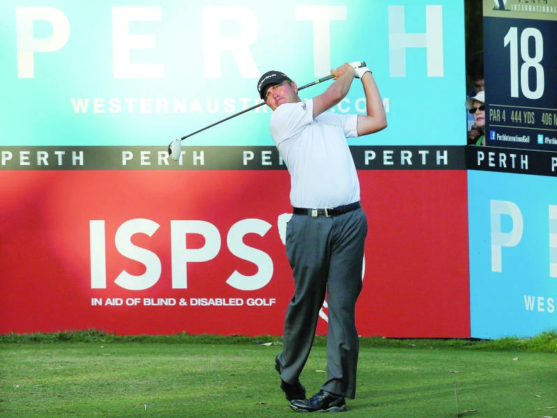Van Pelt grabs lead in Perth International