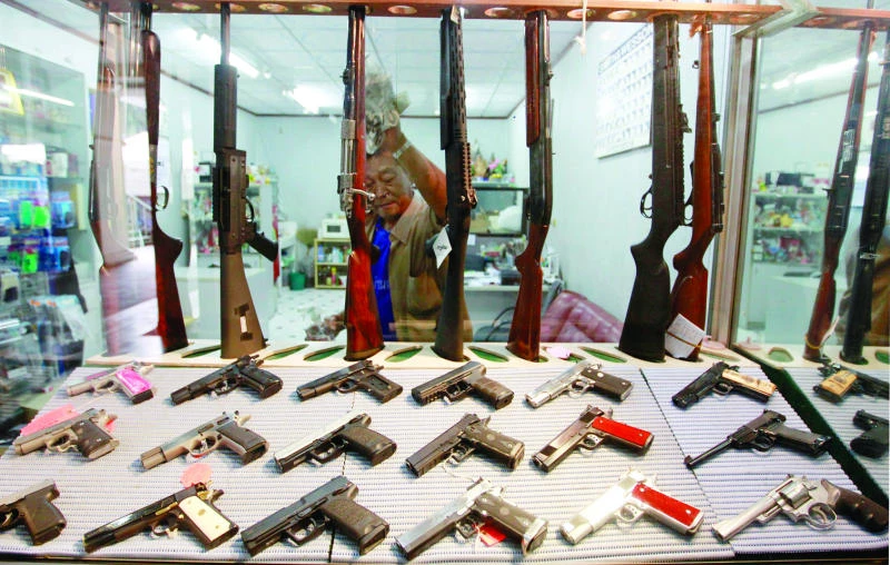 Friendly Thailand stares down the barrel of rising gun crime