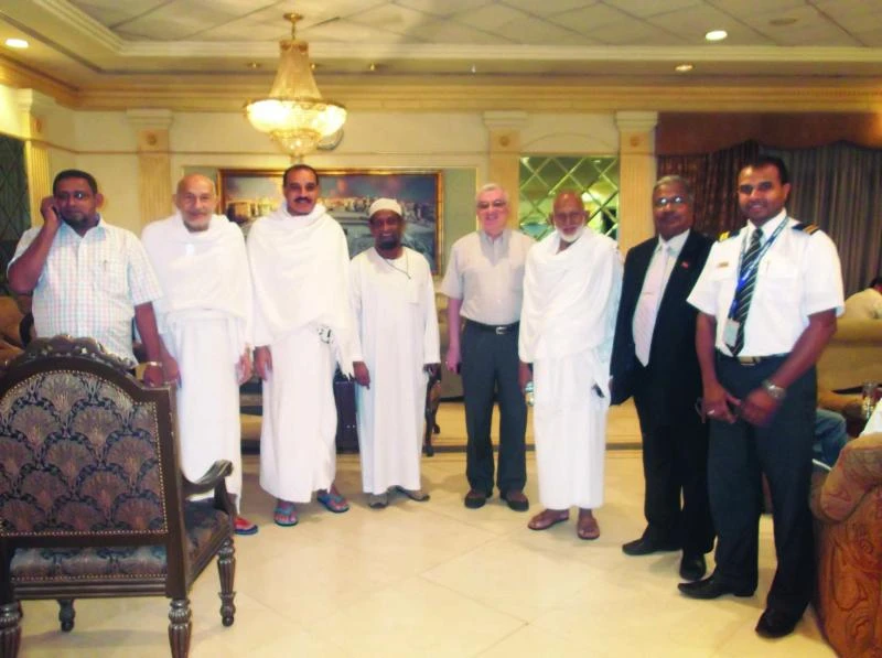 Colombo pilgrims arrive at Kingdom’s expense