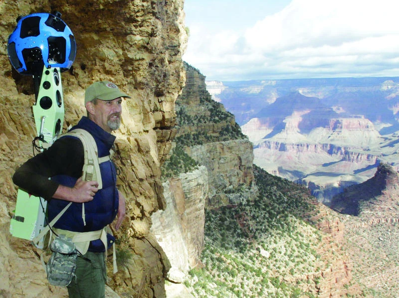 Google cameras map popular Grand Canyon floor and trails