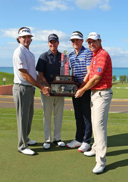 Harrington grabs 2-shot lead in Bermuda
