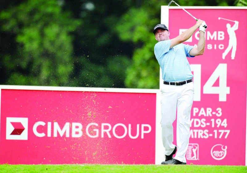 Garrigus leads at halfway mark of CIMB Classic