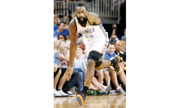Thunder send sixth man Harden to Rockets