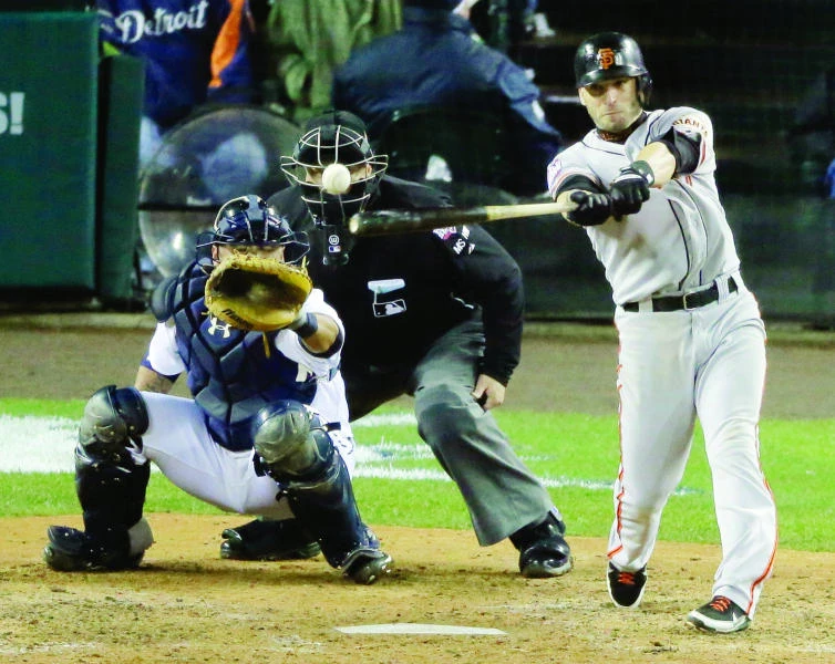 Scutaro’s key hit makes his title dream come true