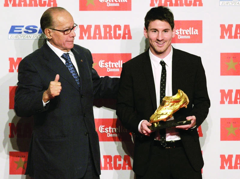 Messi nabs Golden Boot award as Europe’s top scorer