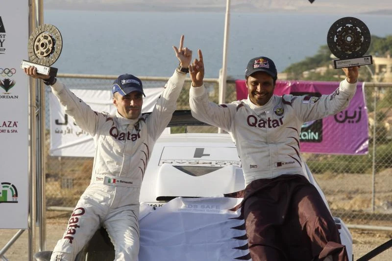 Attiyah triumphs in Jordan Rally; Saudi Arabia’s Al-Rajhi finishes third