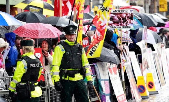Emotions high as N. Ireland’s first abortion clinic opens