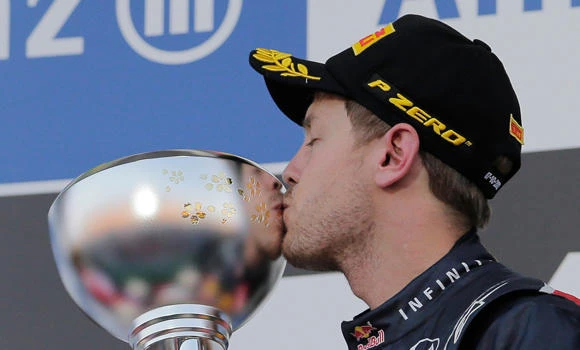 Red Bull driver Vettel wins Japanese GP
