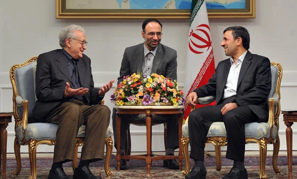 Brahimi seeks Iranian help for Syria cease-fire