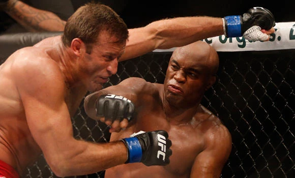Anderson Silva stops Stephan Bonnar at UFC 153