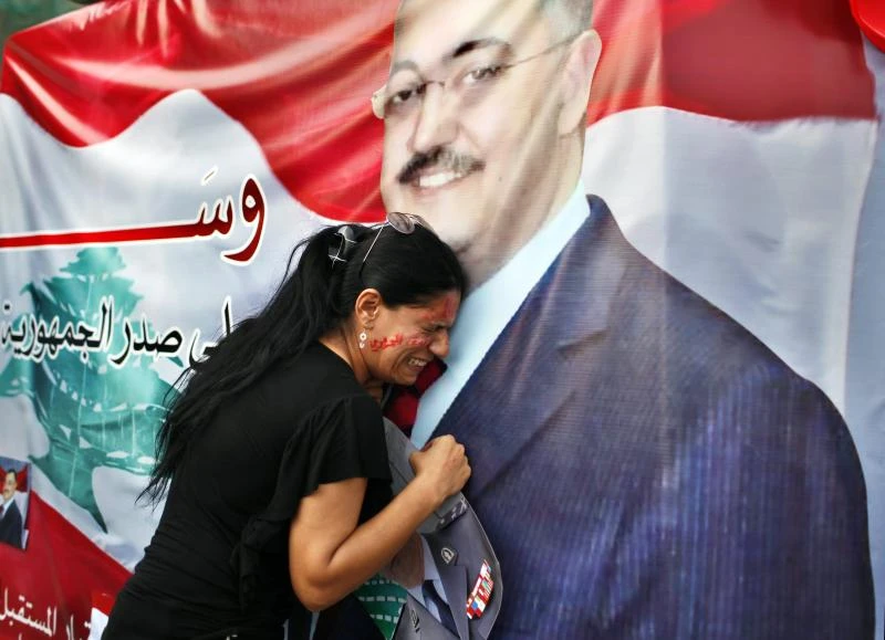 Thousands gather for Lebanese official’s funeral