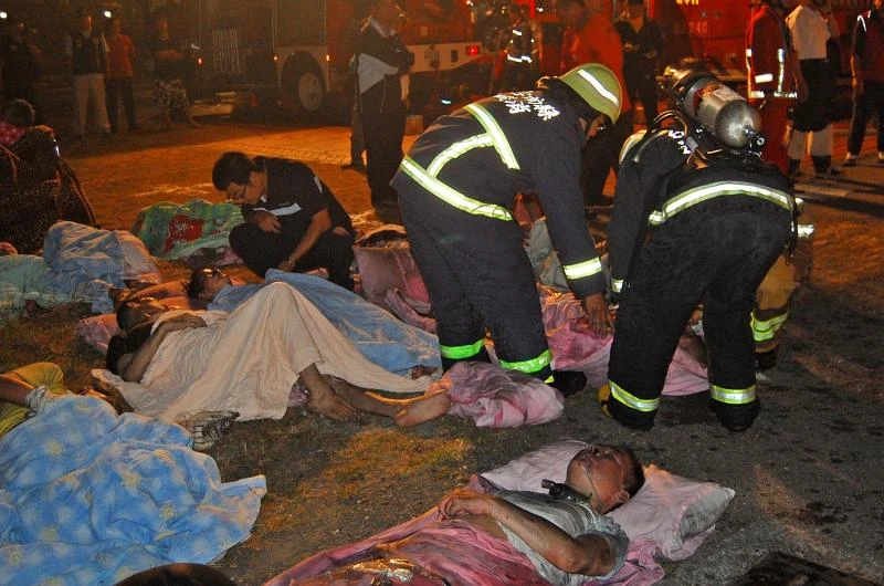 12 die in Taiwan nursing home fire; depressed resident blamed