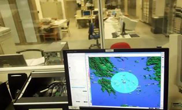Child's balloon knocks out main Greek radar
