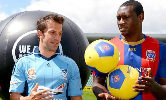 Heskey has better of Del Piero in A-League matchup