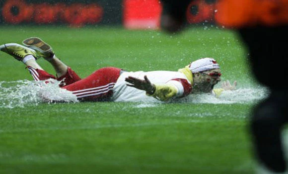 Poland’s soaked stadium fans in legal hot water