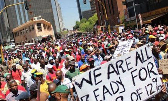 S. African businesses feel the bite of truckers strike