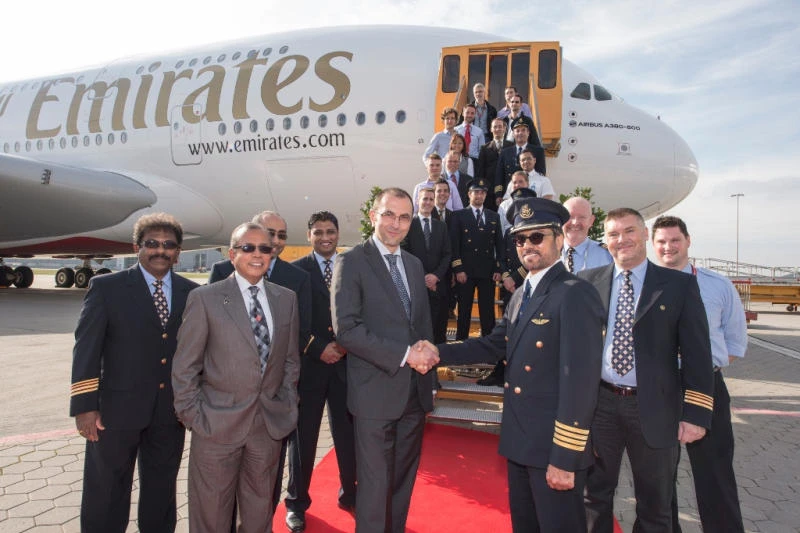 Emirates welcomes 25th Airbus A380