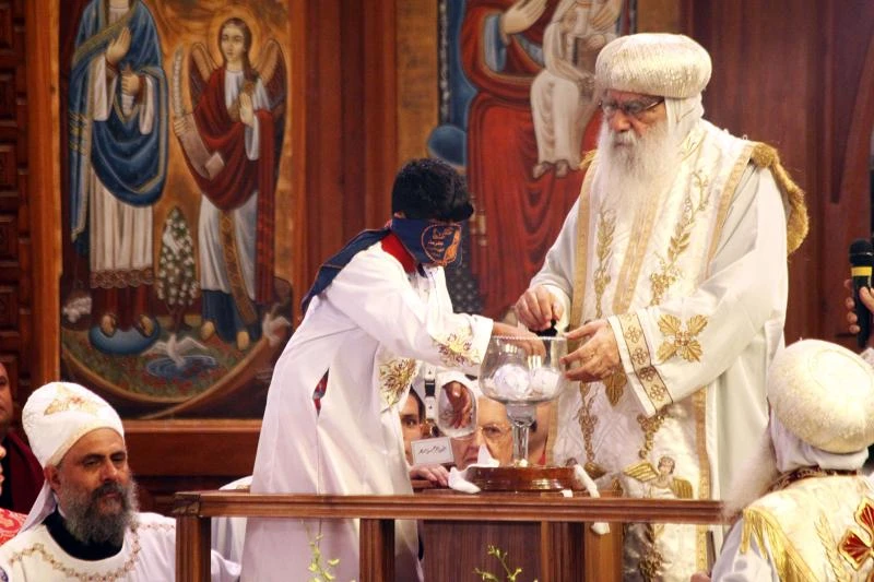 Bishop Tawadros picked as Egypt’s new Coptic pope