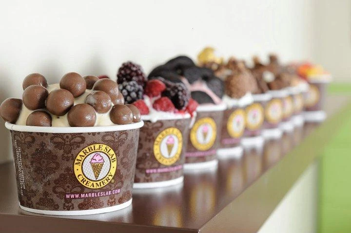 Marble Slab Creamery: ice-cold freshness