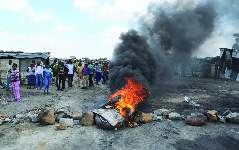 South Africa in the mine of disturbances