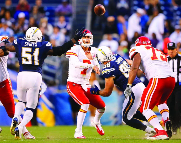 Rivers on target as Chargers jolt Chiefs