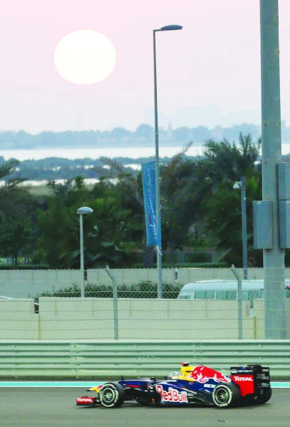 Vettel fastest in 2nd practice at Abu Dhabi GP