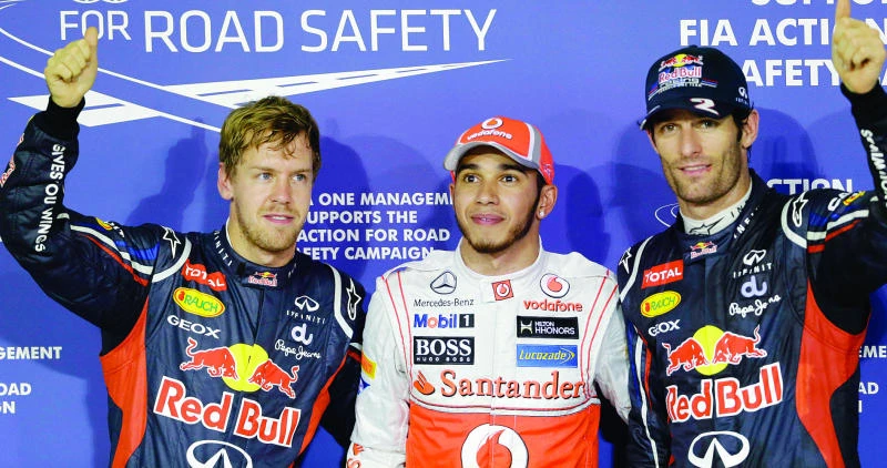 Hamilton secures pole at Abu Dhabi GP